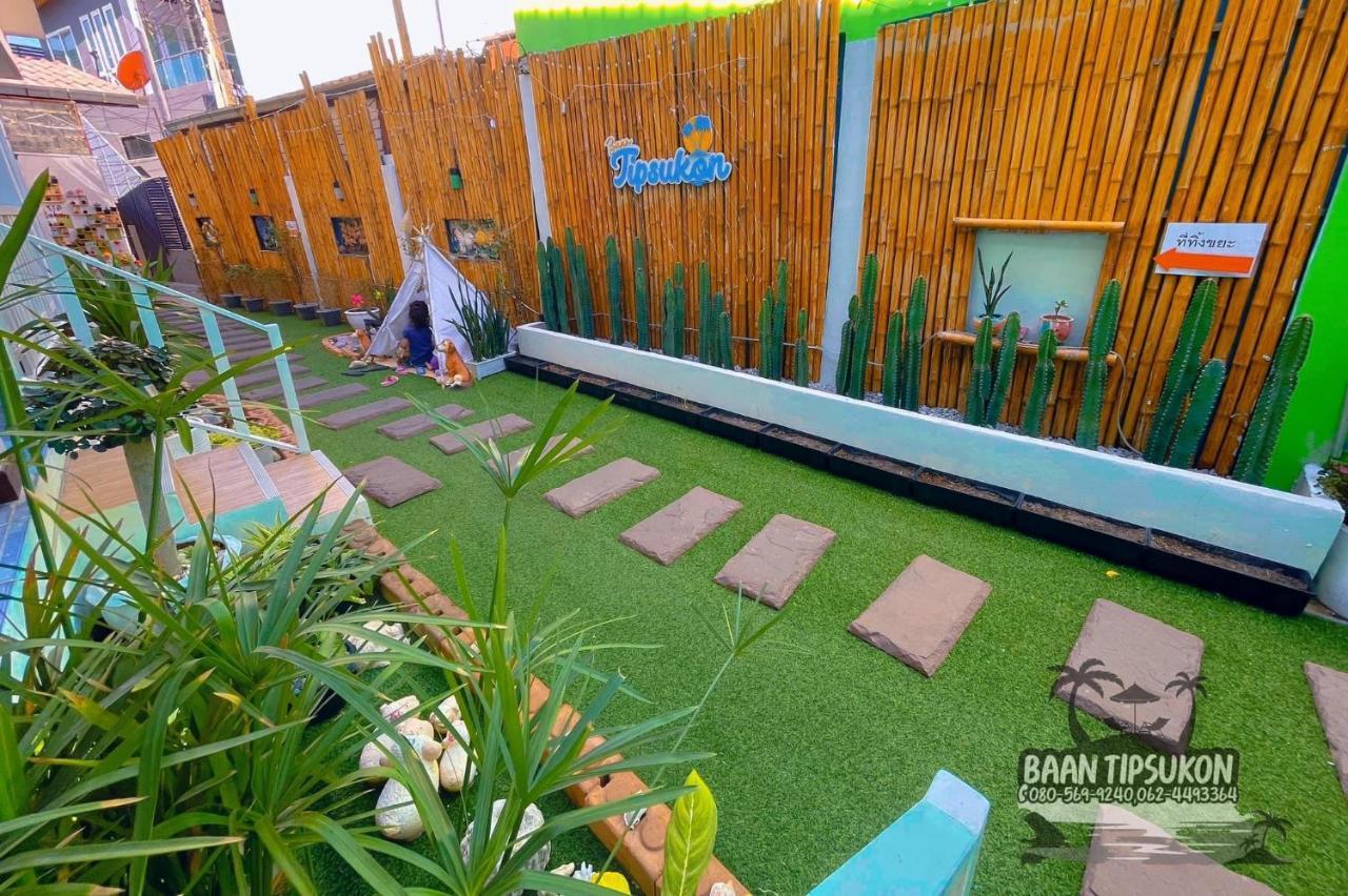Bed and Breakfast Baan Tipsukon Koh Larn Exterior foto